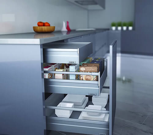 П-образная кухня